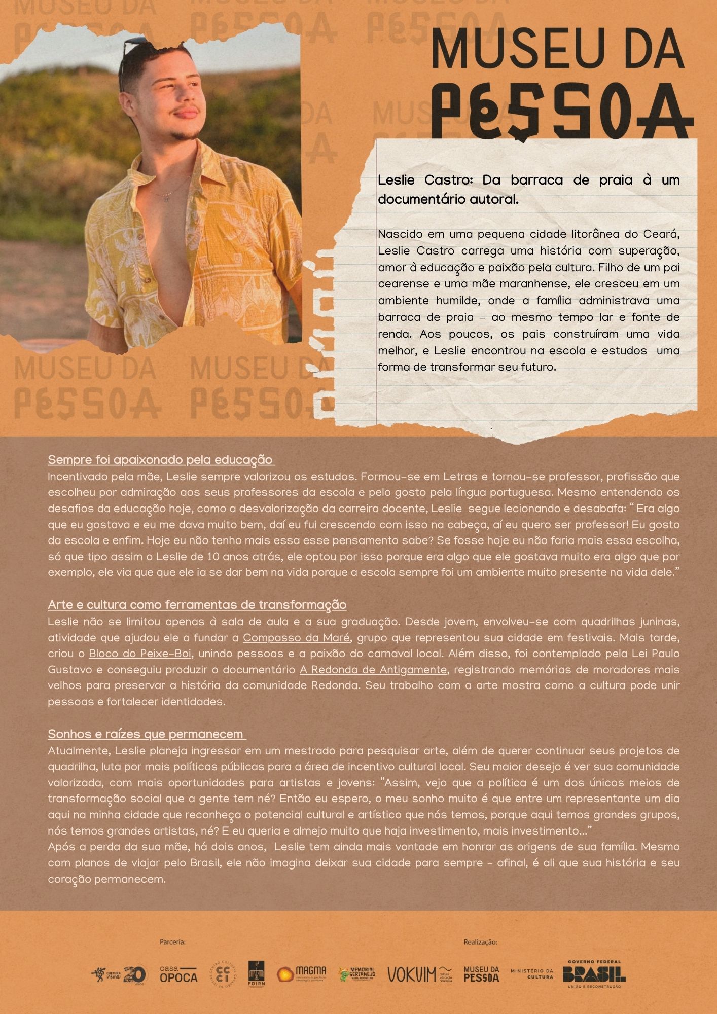 Da barraca de praia a um documentário autoral